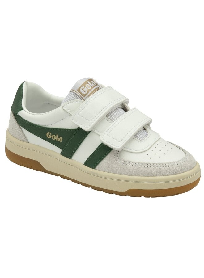 Gola Hawk Strap White/Dark Green