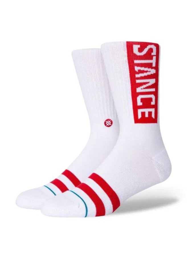 Stance OG White/Red