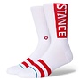 Stance OG White/Red