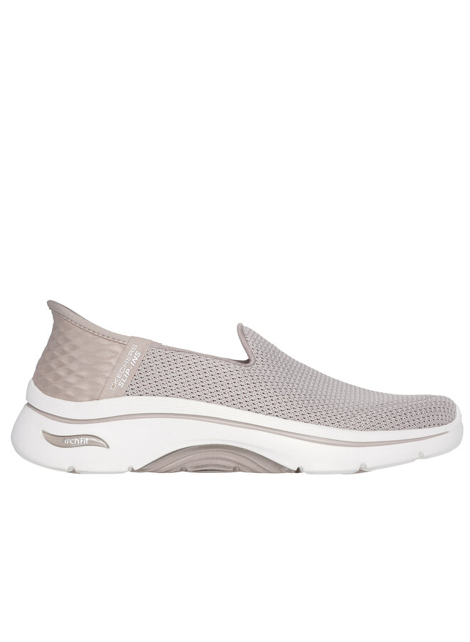 Skechers 125315 Arch Fit 2.0 Delara Taupe slip ins