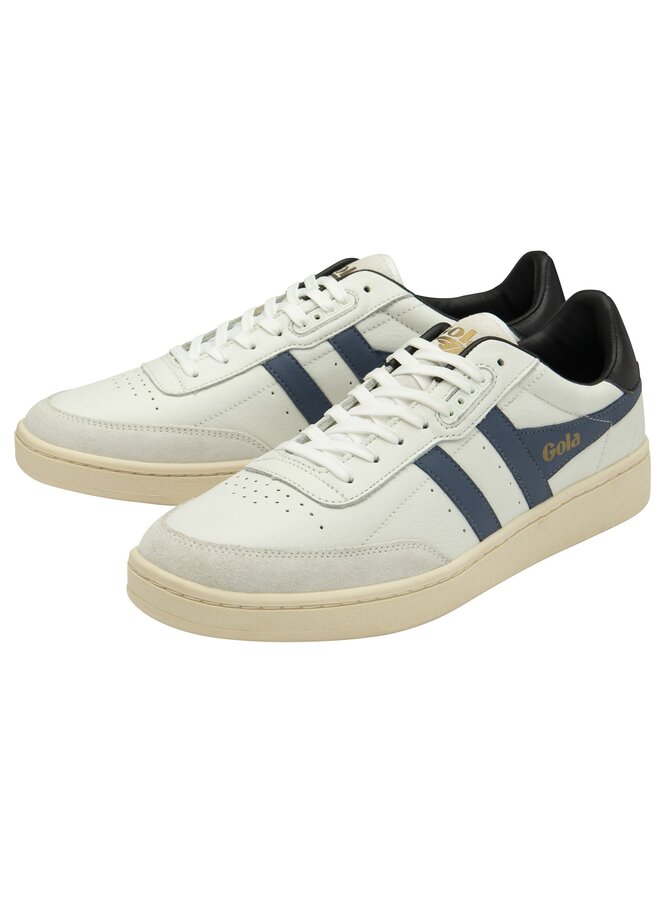 Gola Contact Leather Off White/Black/Moonlight
