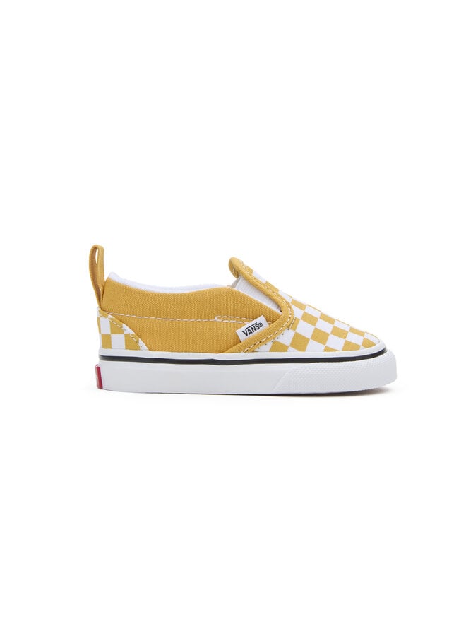 Vans Toddler Slip-On V Checkerboard Golden Glow