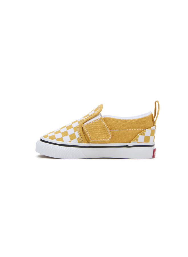 Vans Toddler Slip-On V Checkerboard Golden Glow