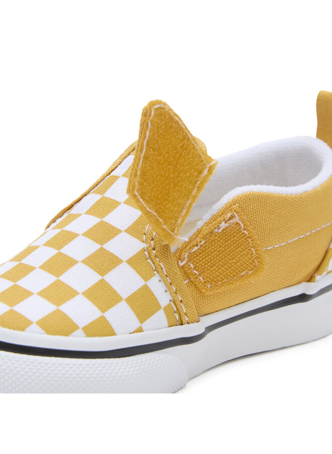 Vans Toddler Slip-On V Checkerboard Golden Glow