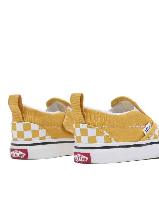 Vans Toddler Slip-On V Checkerboard Golden Glow