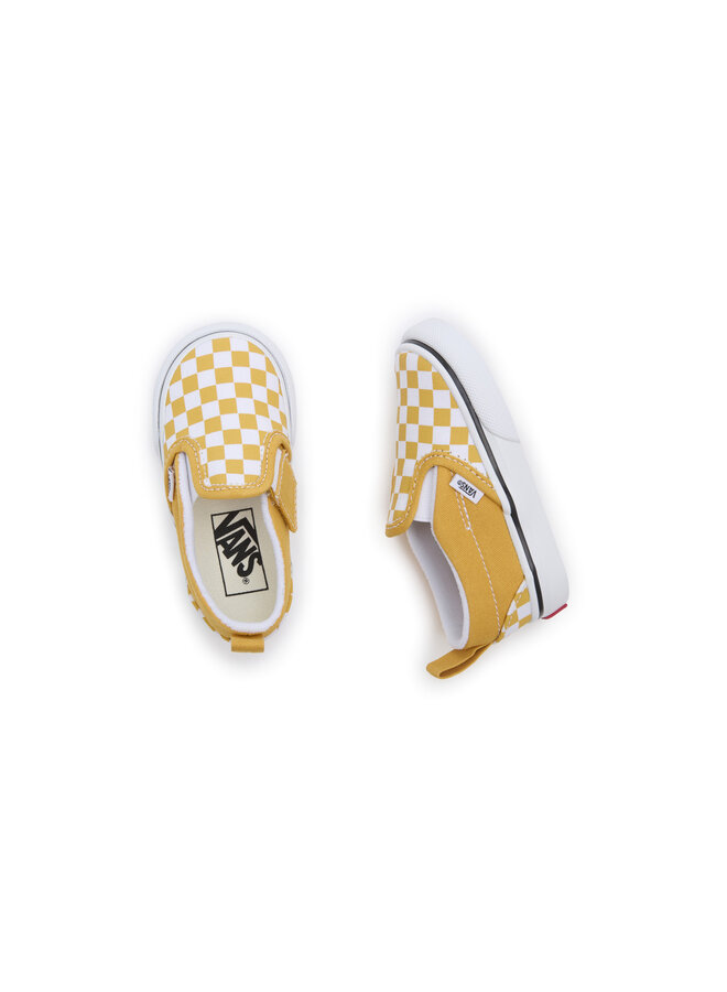 Vans Toddler Slip-On V Checkerboard Golden Glow