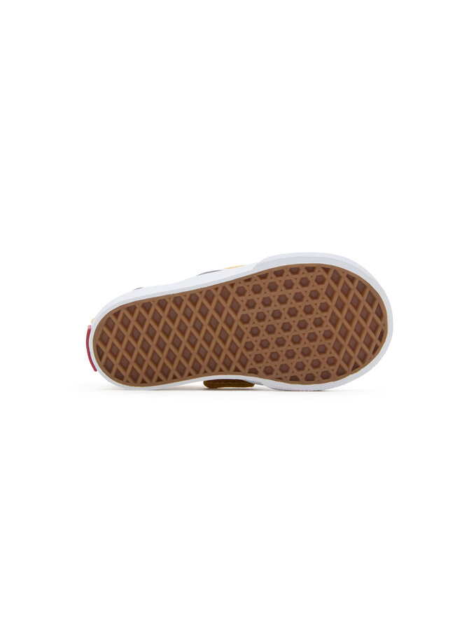 Vans Toddler Slip-On V Checkerboard Golden Glow