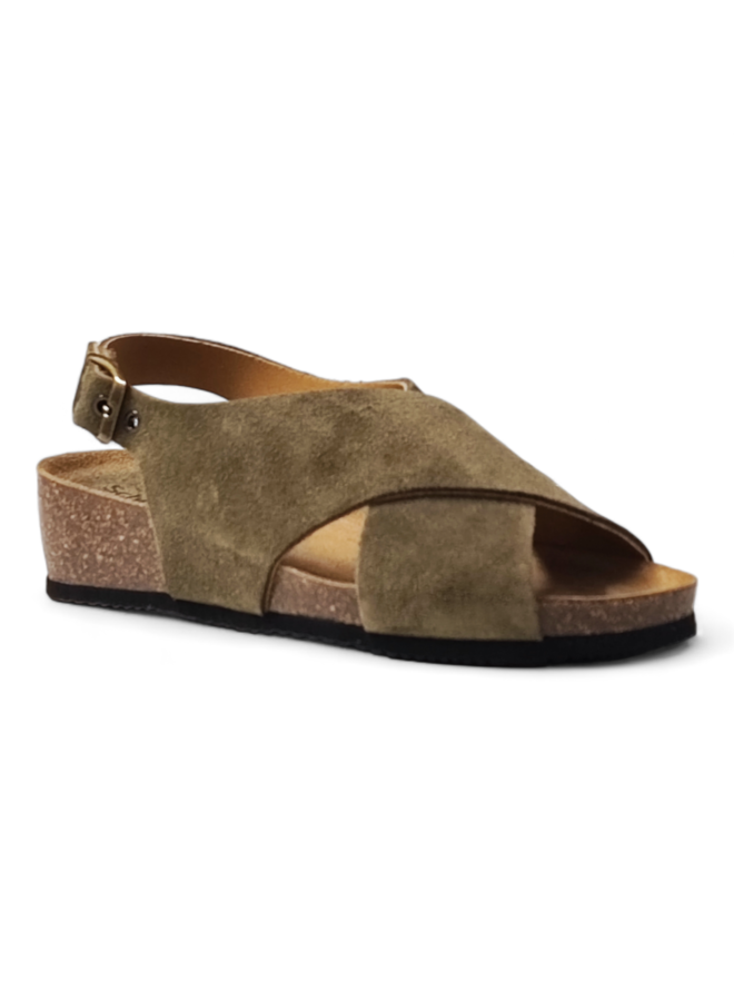 Scholl Amelie Suede Khaki