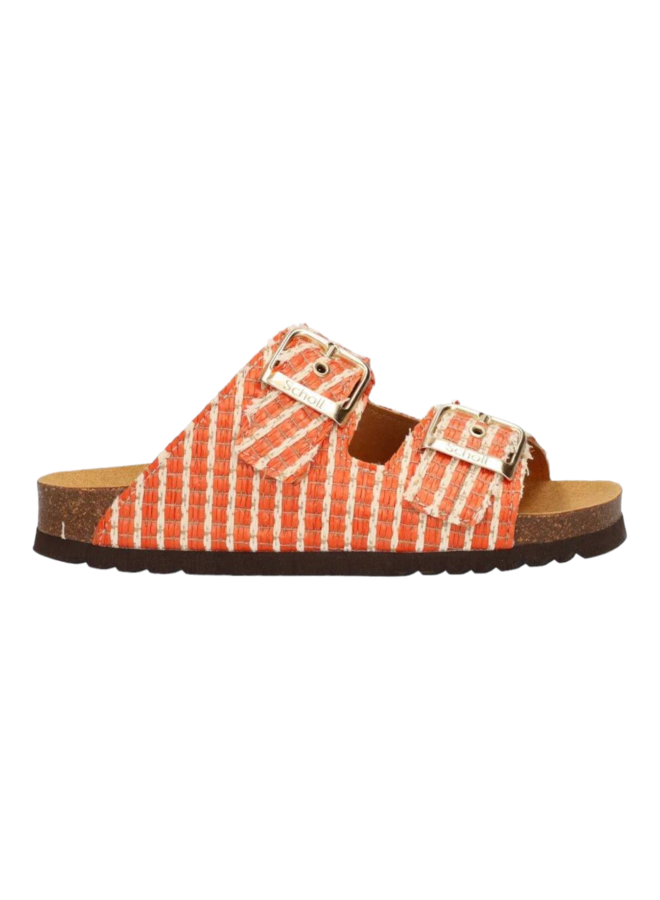 Scholl Noelle Raffia Arancio