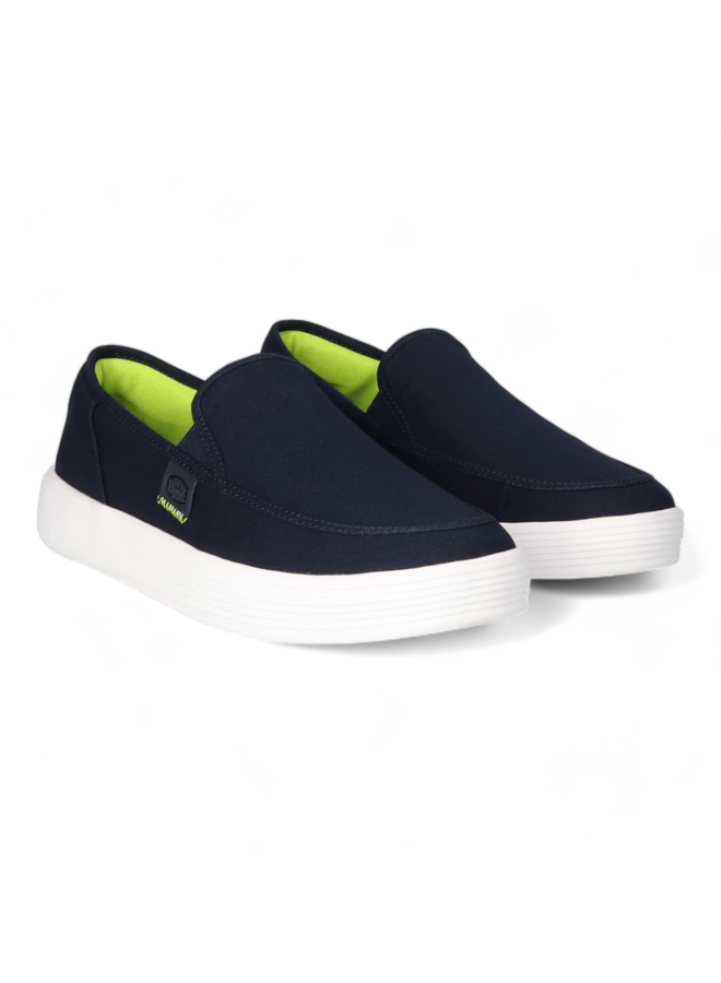 HEYDUDE Sunapee Canvas Navy/White