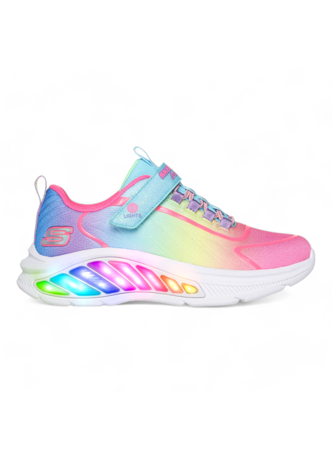 Skechers 303721 Lights Rainbow Cruisers Turquoise/Multi