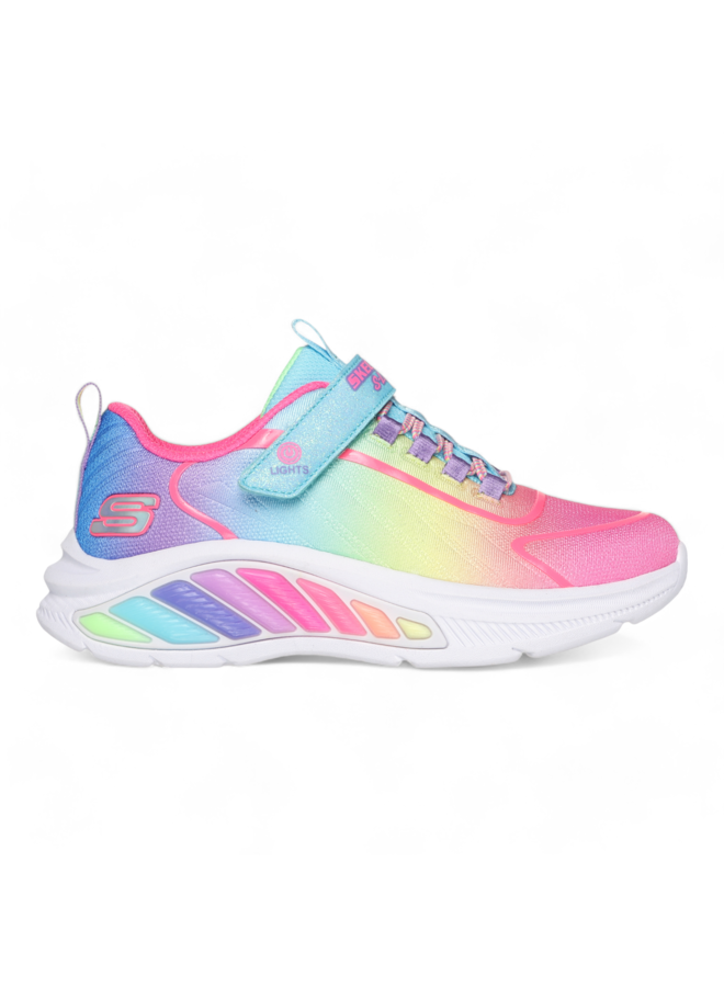 Skechers 303721 Lights Rainbow Cruisers Turquoise/Multi