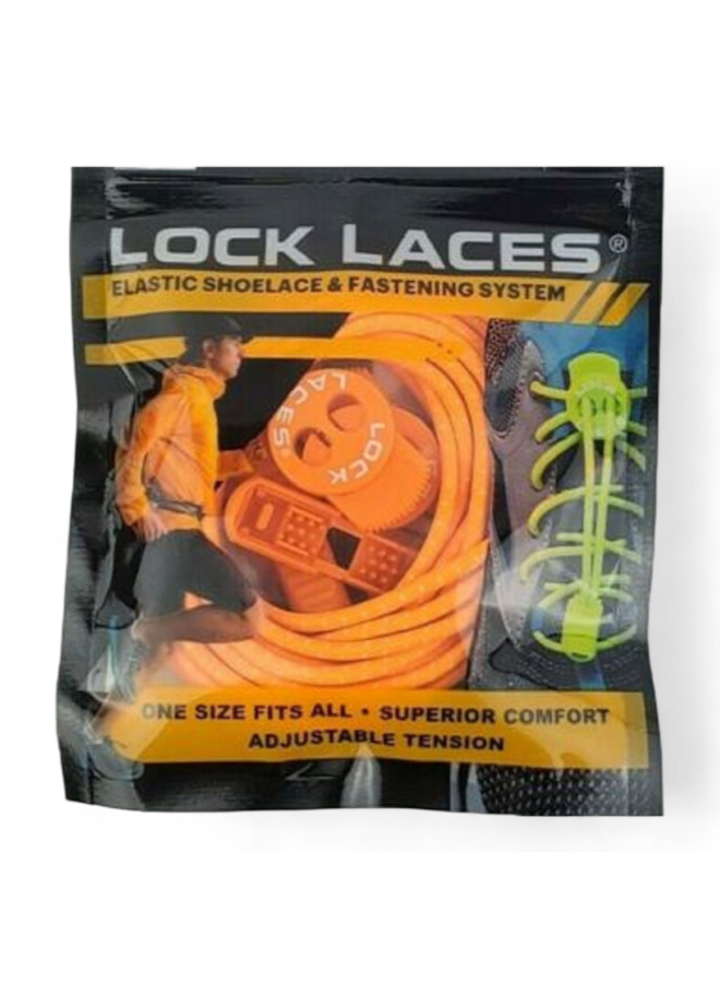 Lock Laces - Classic - Orange