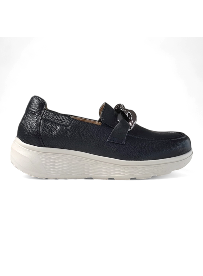 G comfort 2722L Navy Softnappa Moccassin Ultra Light