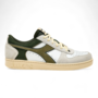 Diadora Magic Basket Low Suede White/Kombu Green