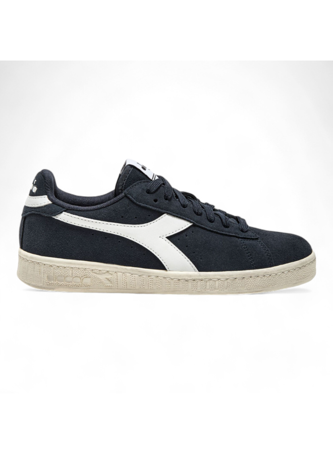 Diadora Game L Low Suede Waxed Blue Denim