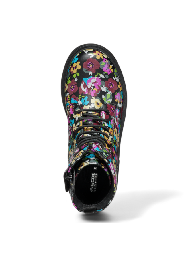 Geox J049QD J Eclair Black/Multicolor