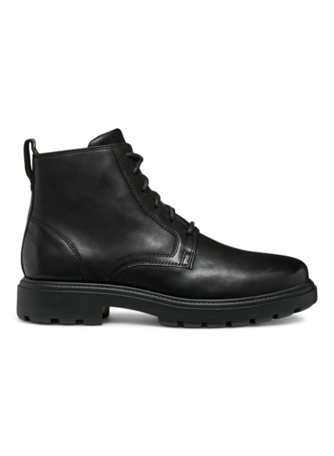 Geox U46FRC  U Spherica EC7 Black Ankle Boots