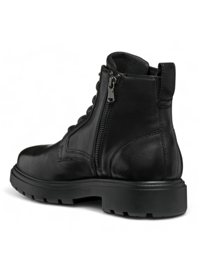 Geox U46FRC  U Spherica EC7 Black Ankle Boots