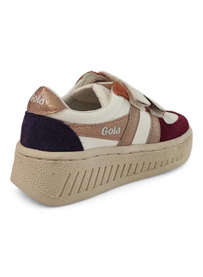 Gola G/Slam Quad.Strap O.Wht/Cerise/R.Gld/Plm