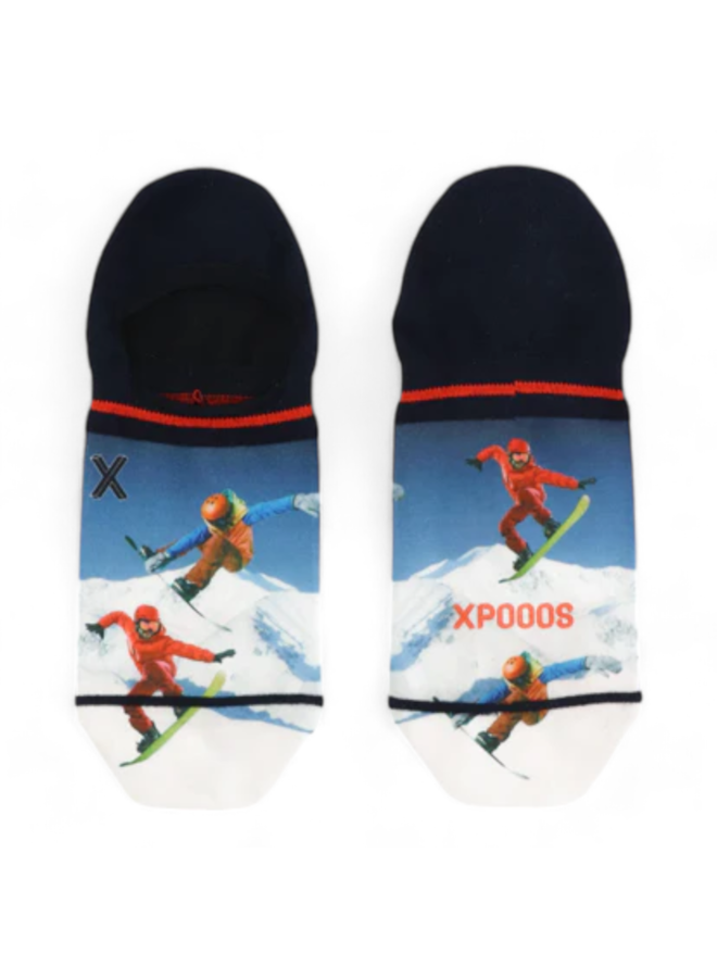 Xpooos Invisible Footie Ice Boarding 62069