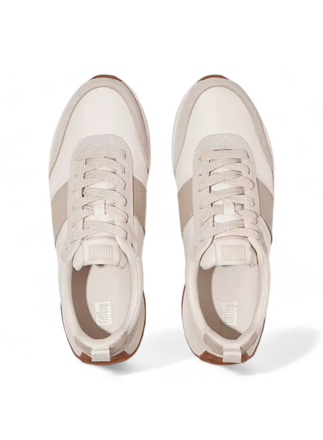 FitFlop F-Mode Flow Sneaker Beige Mix