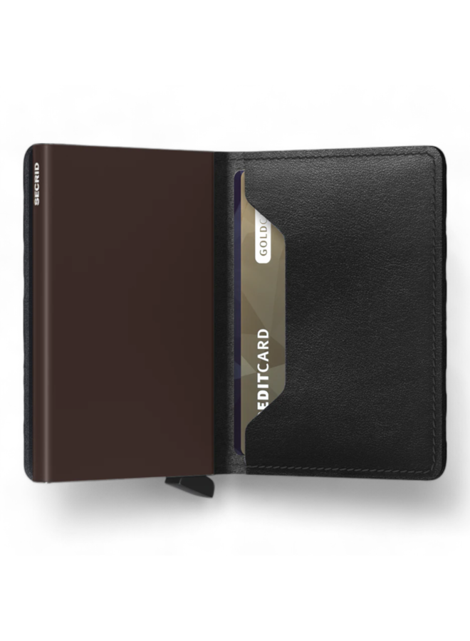 Secrid Slimwallet Original Black-Brown