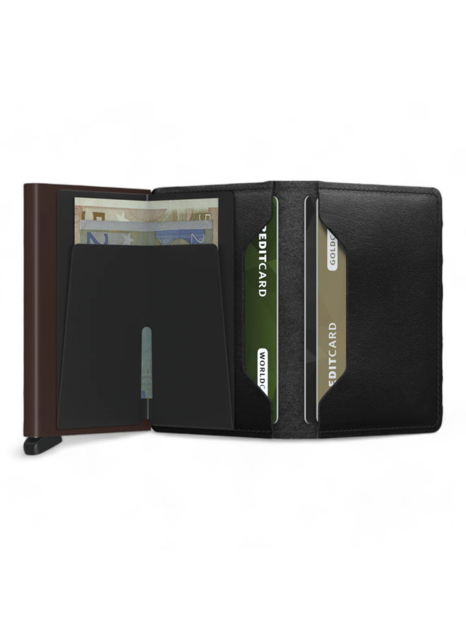 Secrid Slimwallet Original Black-Brown