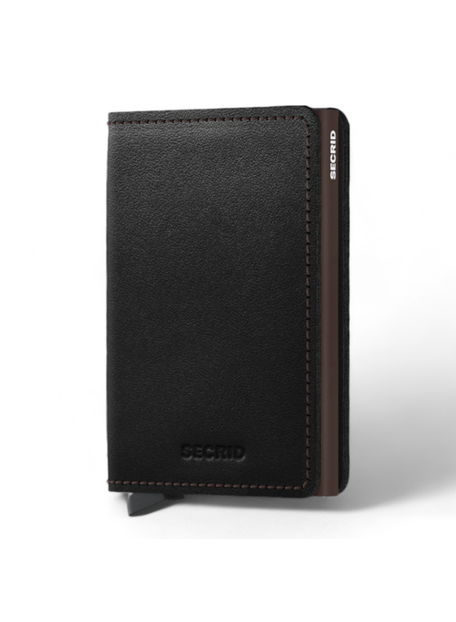 Secrid Slimwallet Original Black-Brown