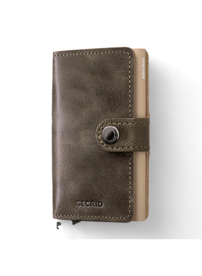 Secrid Miniwallet Vintage Traceable Clay