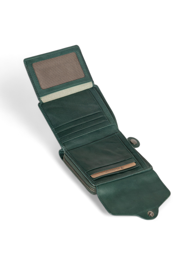 Aunts & Uncles 42224-98 Lesley Zipper Wallet Deep Teal