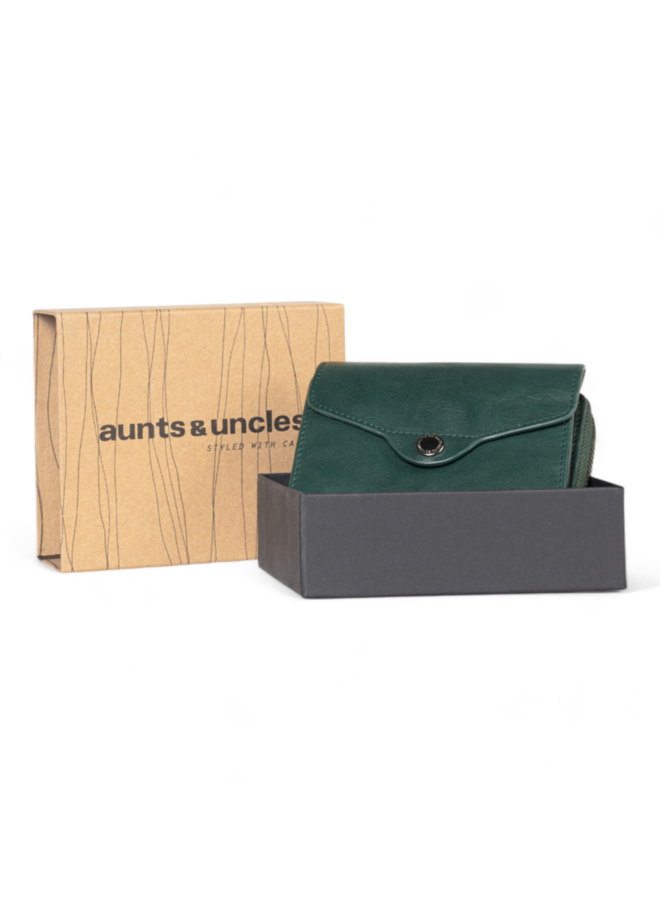 Aunts & Uncles 42224-98 Lesley Zipper Wallet Deep Teal