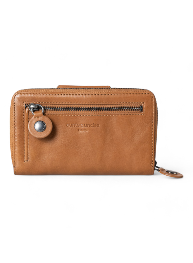 Aunts & Uncles 42225-1 Francis Zipper Wallet Caramel