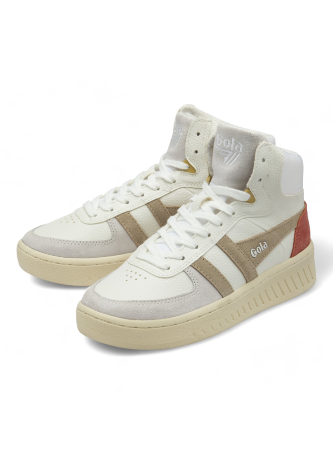 Gola Slam Trident White/Bone/Clay