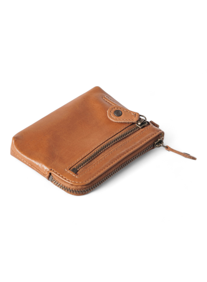 Aunts & Uncles 20110-1 Physalis Key Case Cognac