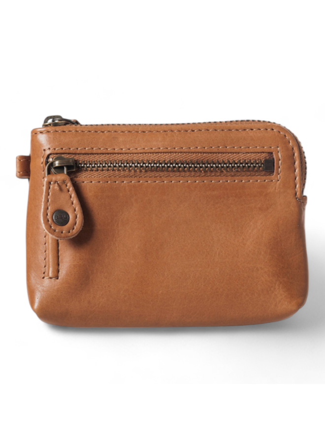 Aunts & Uncles 20110-1 Physalis Key Case Cognac