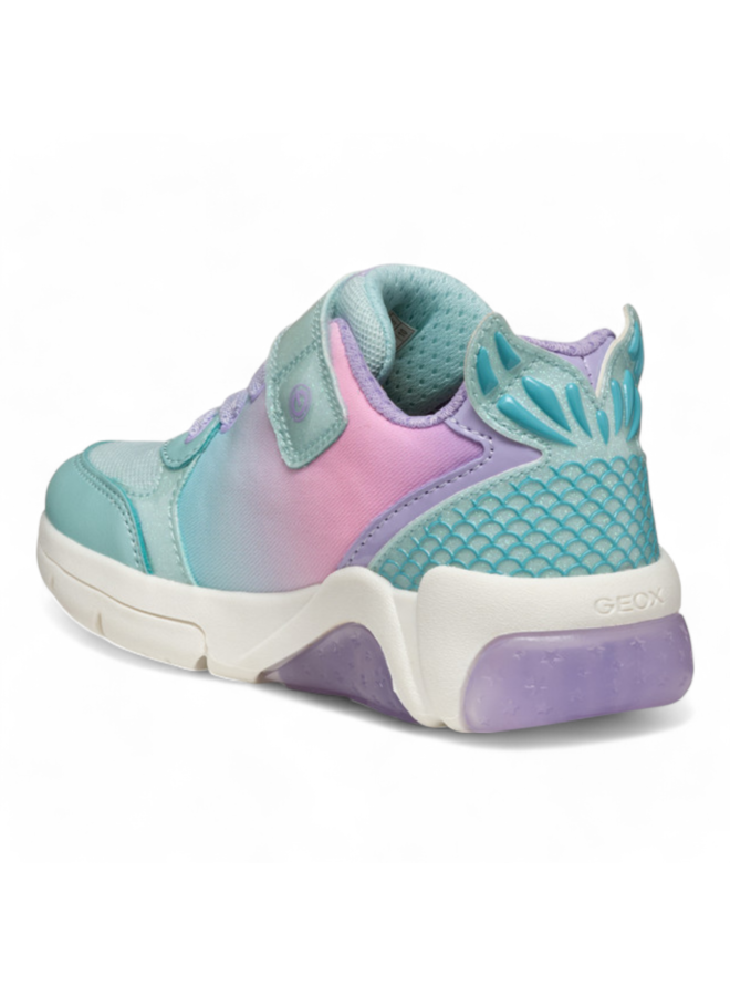 Geox J55M4B J Fadinlight Watersea/Lilac