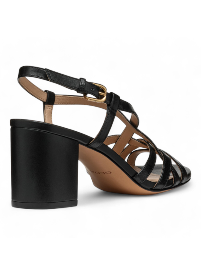 Geox D55YZB D Virnilisa Nap Sheep Black