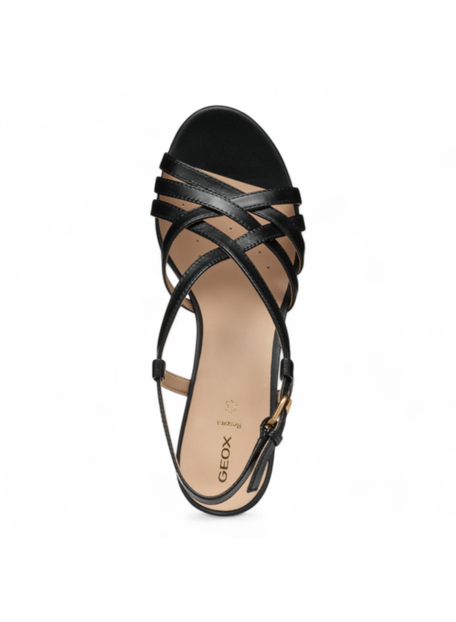 Geox D55YZB D Virnilisa Nap Sheep Black