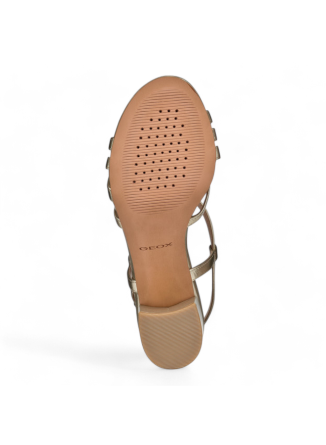 Geox D55YZB D Virnilisa Met Sheep  Lt gold