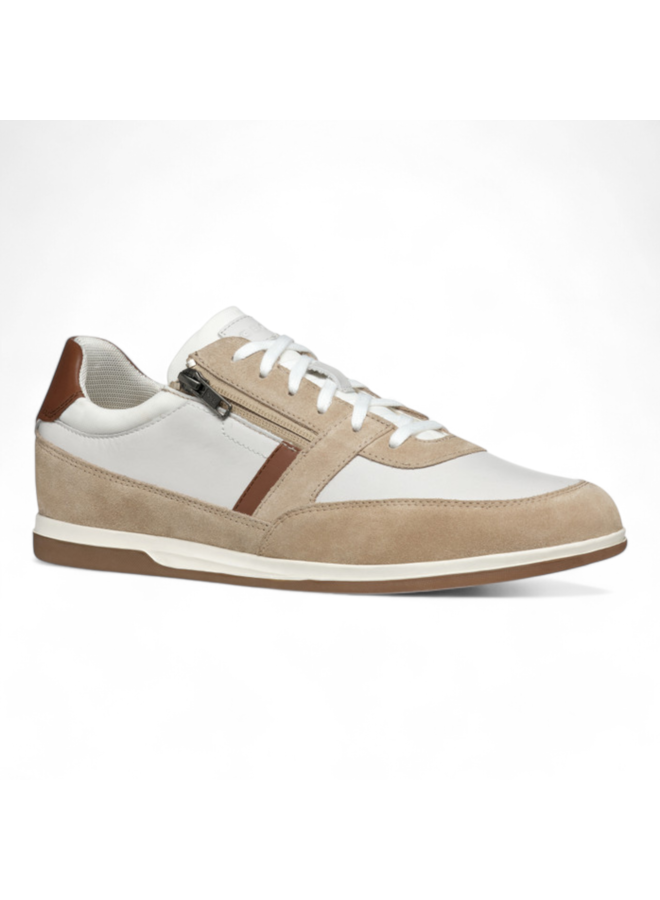 Geox U554GA U Renan Nappa/Suede White/Beige