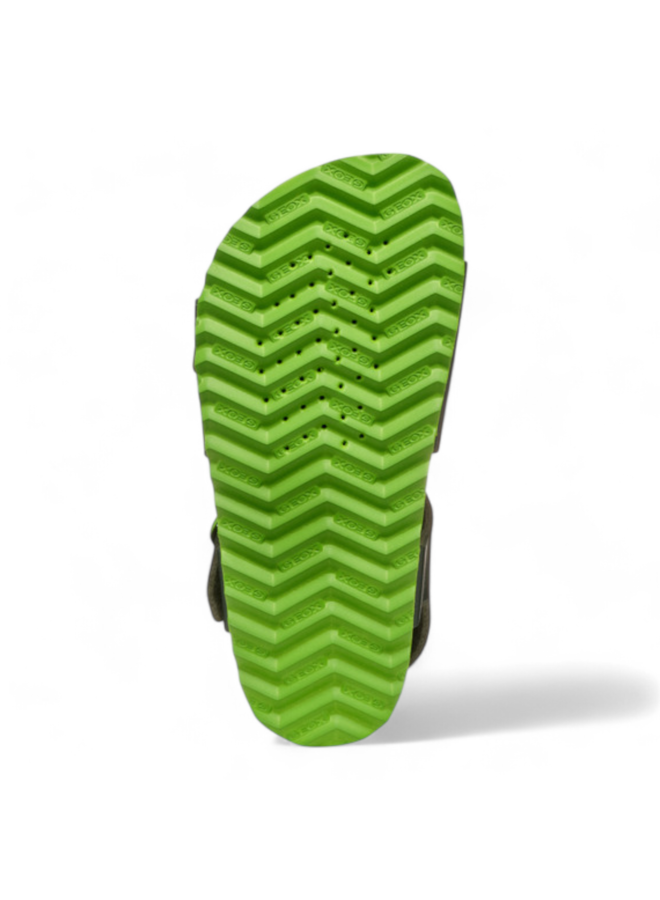 Geox J558LC J Ghita Boy Dk Green/Lime