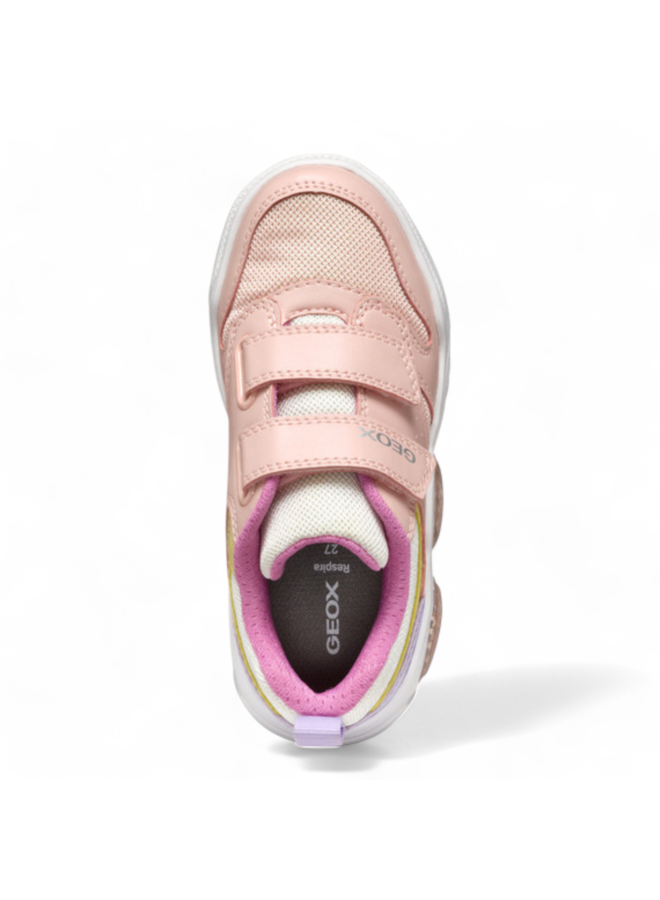Geox J55HPA J Illuminus Girl Pink/Multicolour