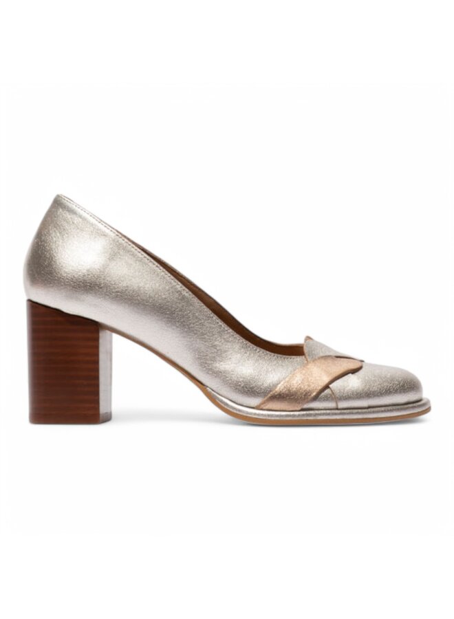 Fly London Meiz Pega/Icar - Silver/Gold