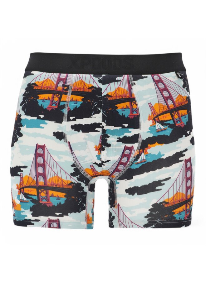 XPOOOS Men Boxershorts Goldengate 303021002