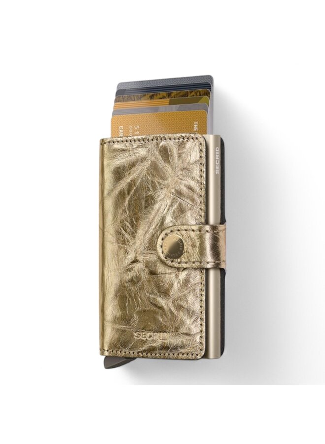 Secrid Miniwallet Crunch Gold