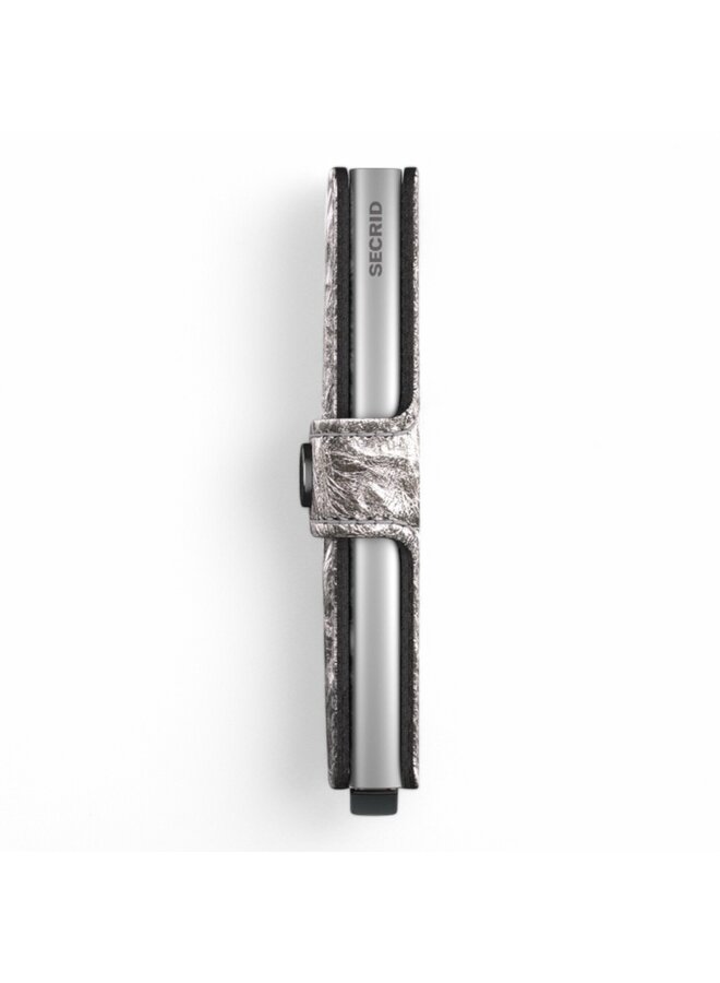 Secrid Miniwallet Crunch Silver