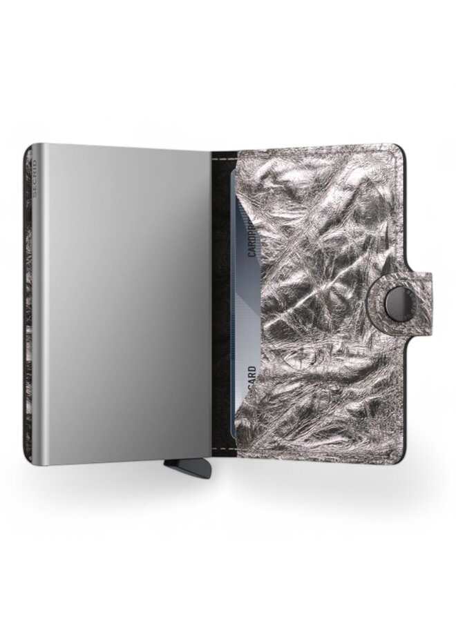 Secrid Miniwallet Crunch Silver