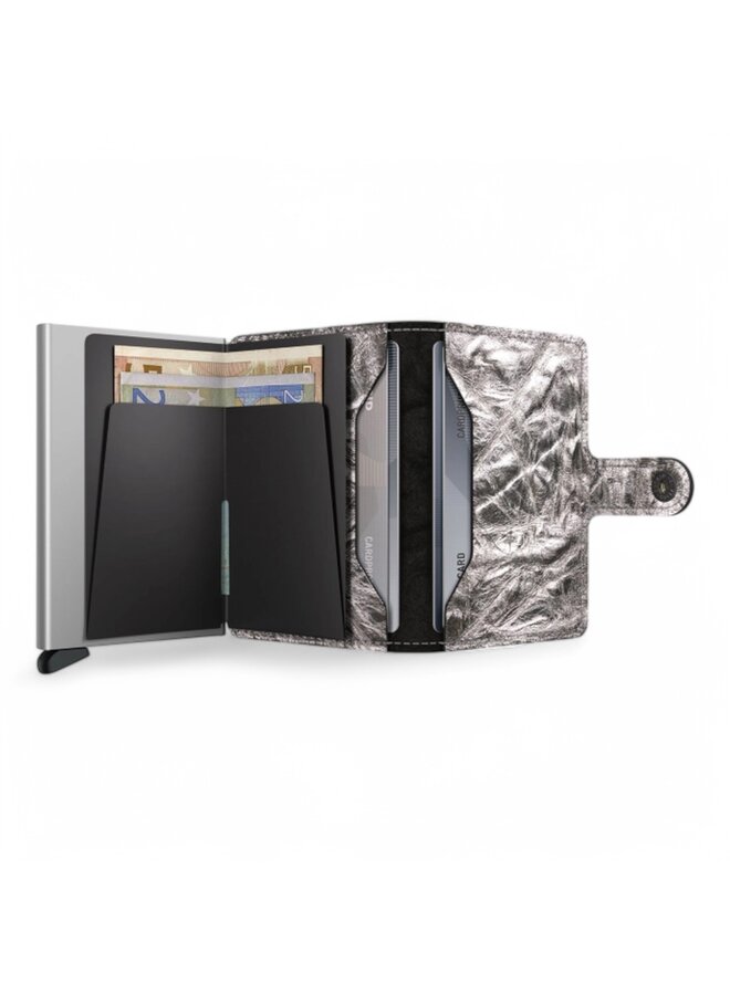 Secrid Miniwallet Crunch Silver