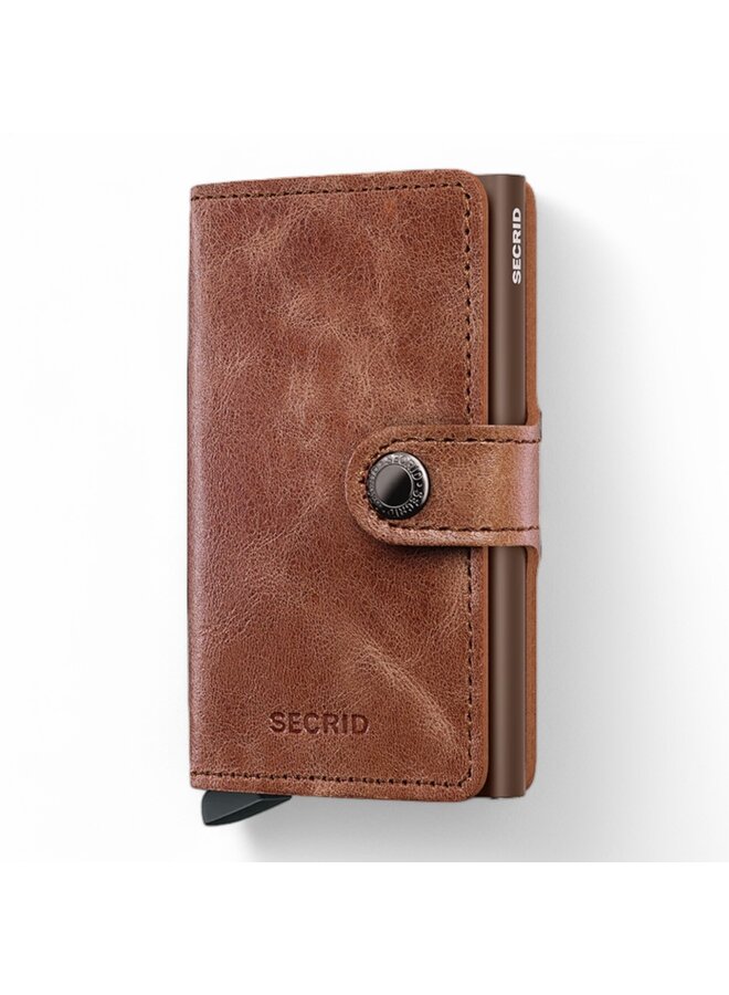Secrid Miniwallet Vintage Cognac-Brown
